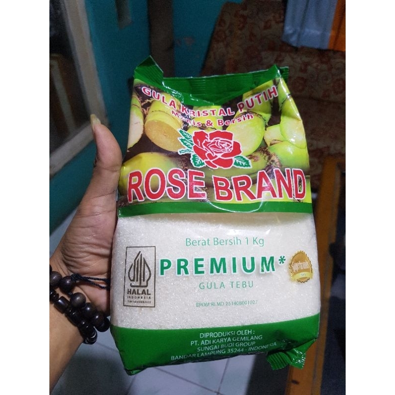 

Gula Pasir Rose Brand 1kg [ Stok Terbatas ]