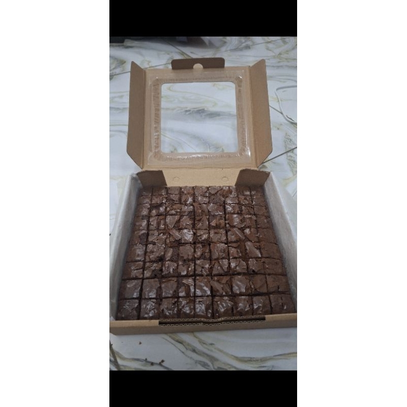 

fudgy brownies bites loyang besar 20×20