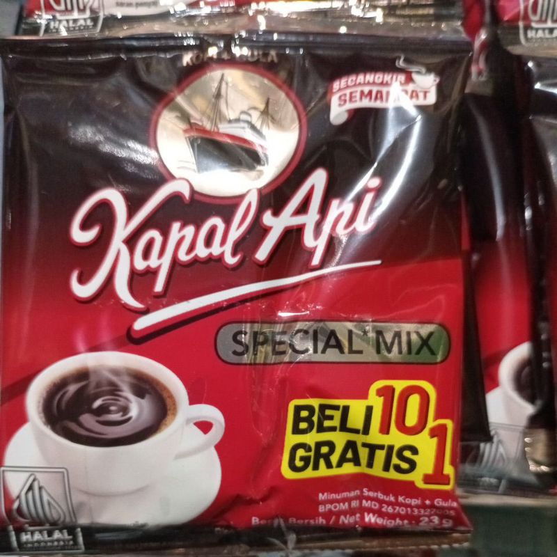 

Kapal Api Special Mix Beli 10 Gratis 1