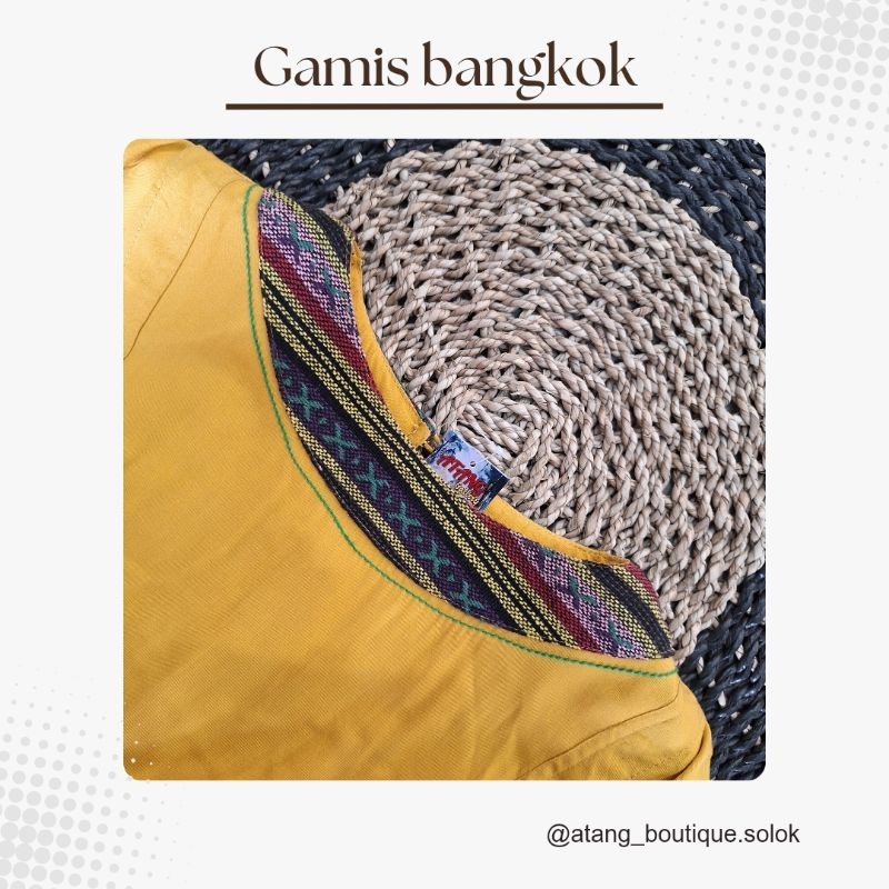BAJU GAMIS BANGKOK MADE IN THAILAND