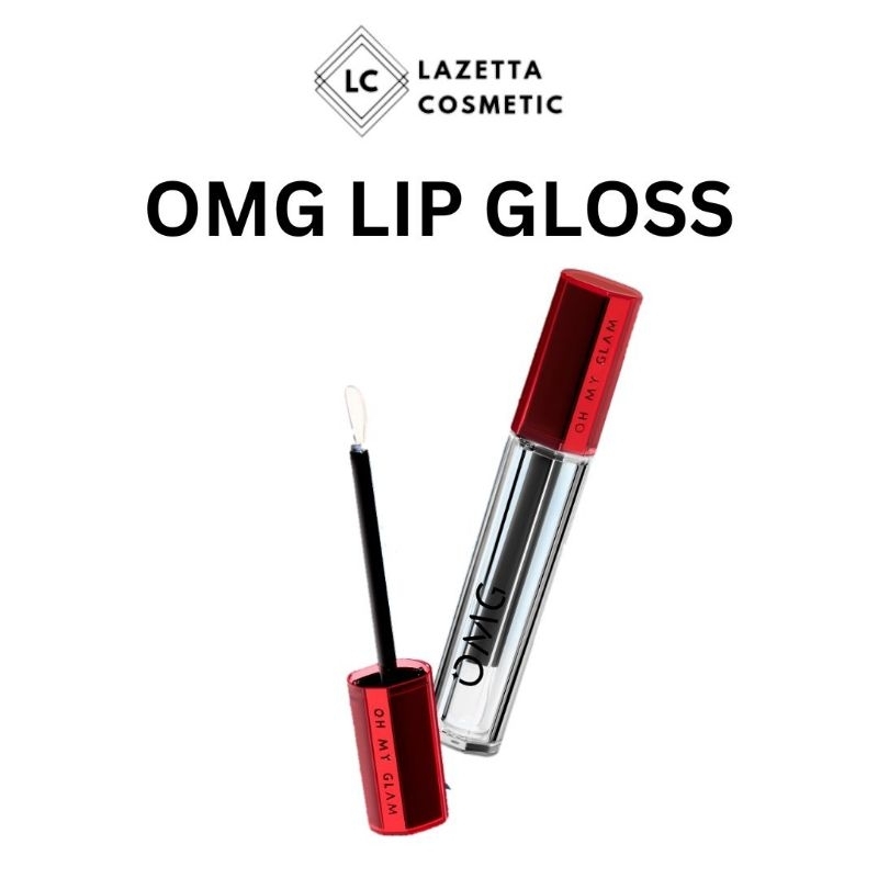 [Beli 2 lebih murah] OMG Gloss Lip Finish | Lip Gloss OMG Oh My Glam | OMG MATTE LAST LIP CREAM