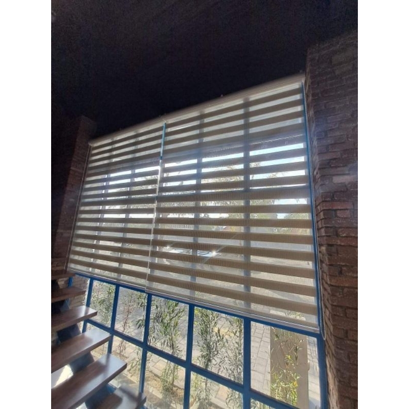 Roller Blind Zebra Zig zag Tirai gullung TERMURAH