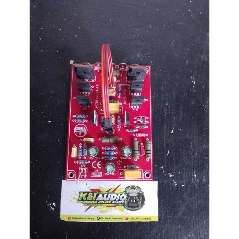 Driver MCRD V2 Flat Lowsub By K&I Audio