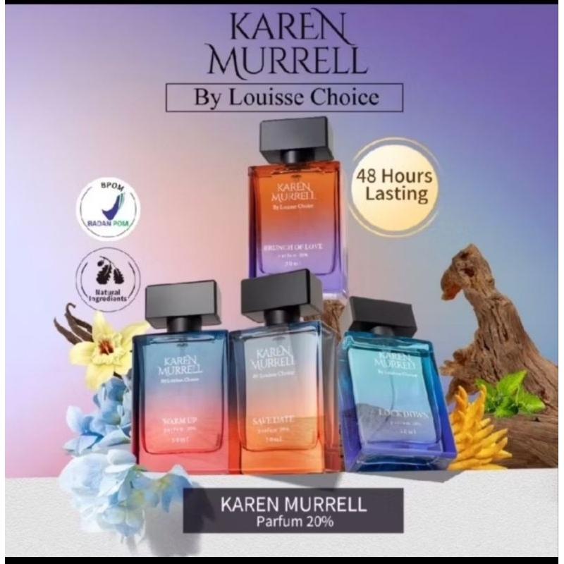 Parfum karen murrell by louisse choice scarlett family tahan 48 jam