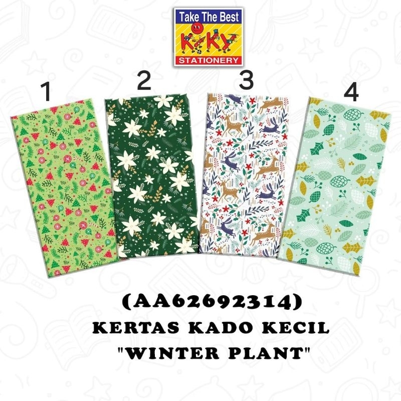 

KERTAS KADO NATAL KIKY / KERTAS KADO MERRY CHRISTMAS KIKY / KERTAS KADO NATAL KIKY TERBARU