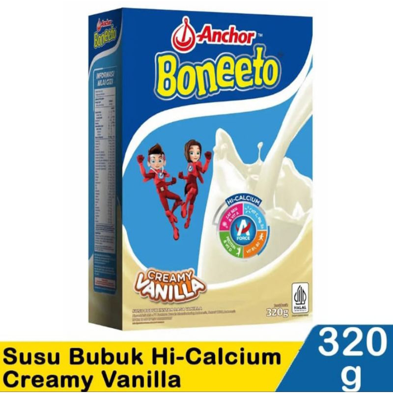 

BONEETO SUSU BUBUK ANAK RASA VANILA 320G