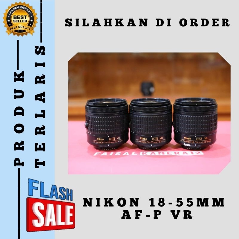 KIT NIKON 18-55MM AF-P VR MULUS TERMURAH