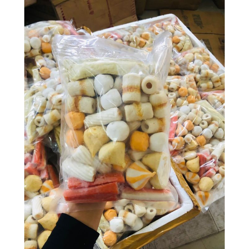 Mix seafood Cedea | Cedea seafood tanpa bumbu | Merk Cedea campur isi 900 gram