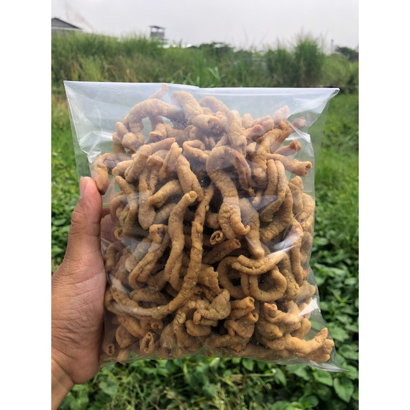 

(COD) KERIPIK USUS AYAM CRISPY ORIGINAL GURIH REMPAH 500g