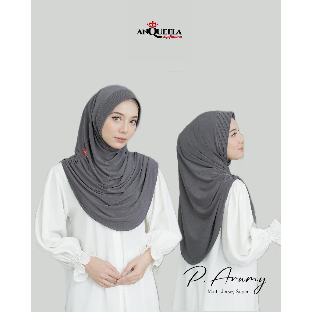 Hijab bergo || Hijab bergo instan | P Arumy | Anqueela syafaluma