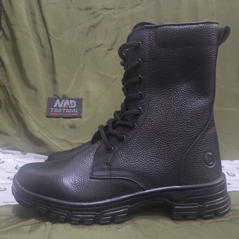 Sepatu PDL TNI kulit jeruk jatah/pembagian Bocorocco