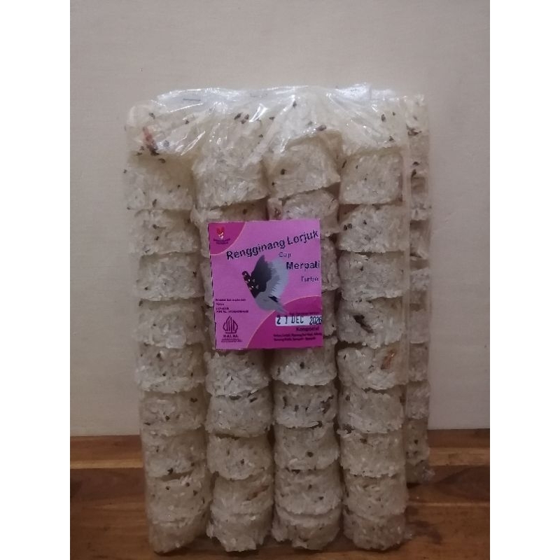 

PAKET HEMAT/ HARGA PROMO 2 PCS FREE BABBLE WRAP, KRUPUK RENGGINANG LORJUK MERPATI TURBO ISI 40 UKURAN SEDANG LANGSUNG GORENG