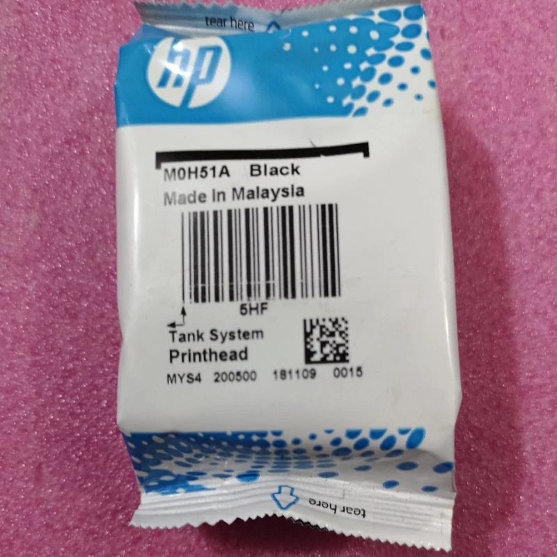 Cartridge HP Deskjet GT5810 GT5820 Black Printhead Hitam Color GT 5810 / 5820 Ink Tank M0H50A M0H51A
