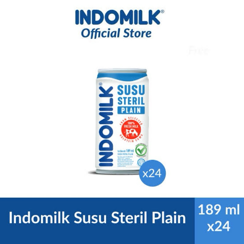 

Indomilk Susu Steril Plain 1 dus (24 pcs)