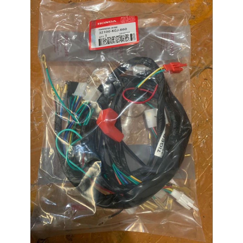 WireHarnes Kabel Body Honda Tiger lama  Harness Wire Kabel body Tiger 2005 Ori 32100-KCJ-640