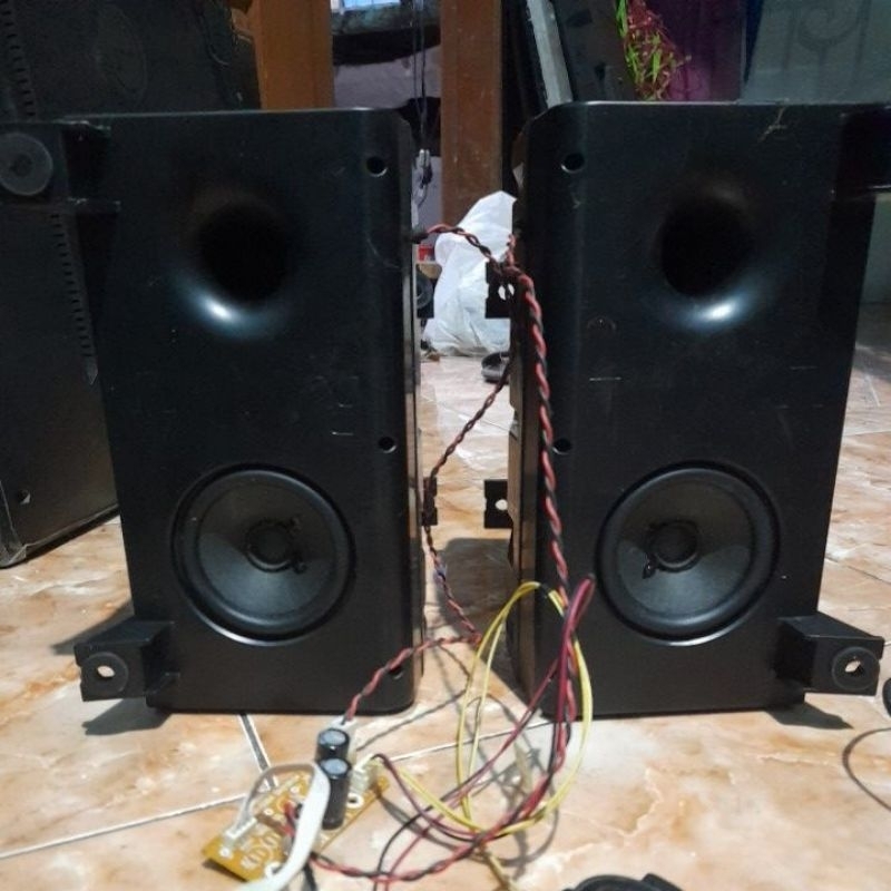 Speaker woofer tv led polytron 24  inch PASIF superbass