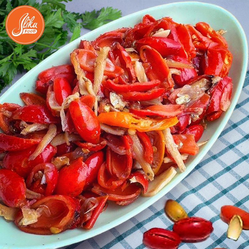 

Tumis Kulit Melinjo Teri 300gram
