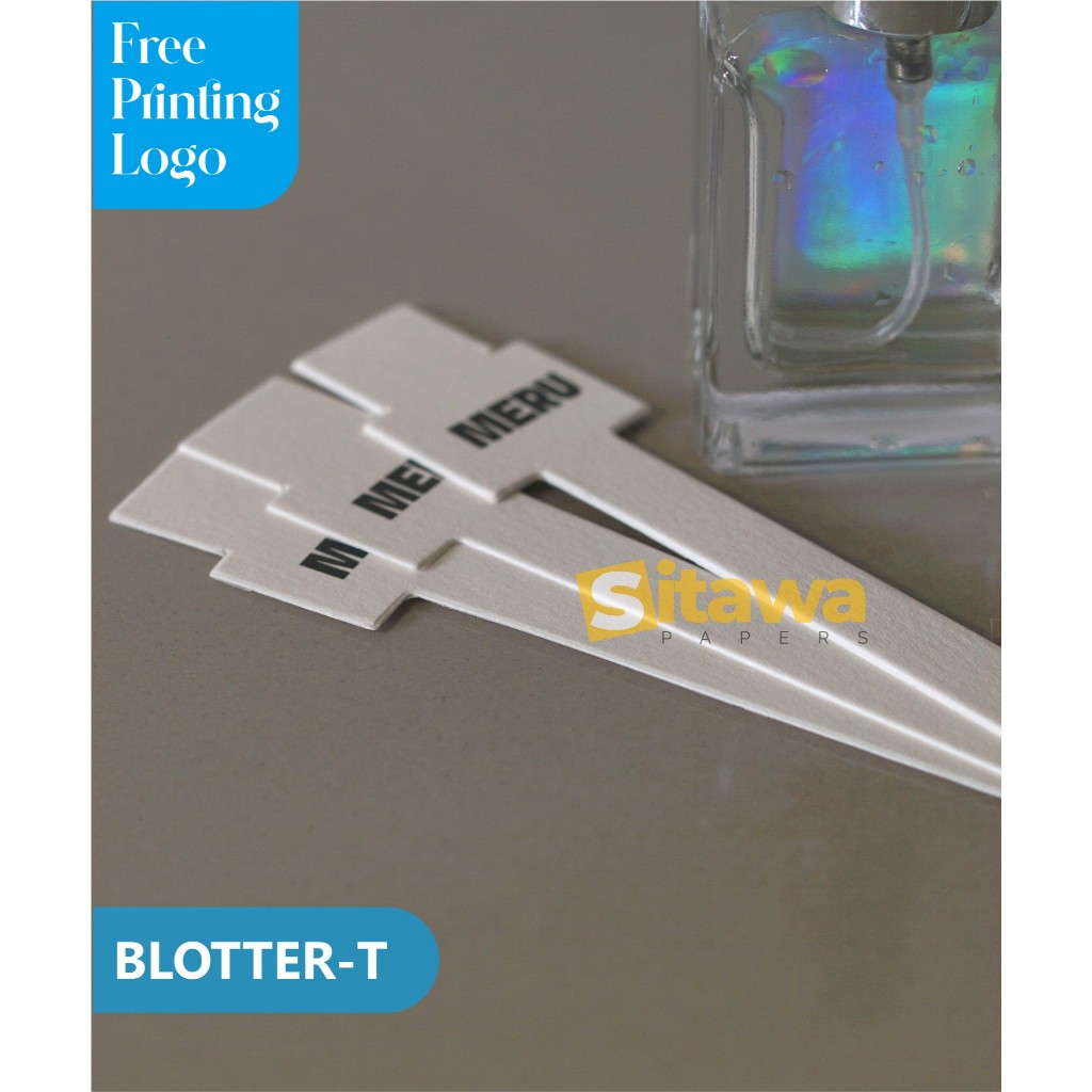 

Blotter Premium Kertas Parfum Bentuk T