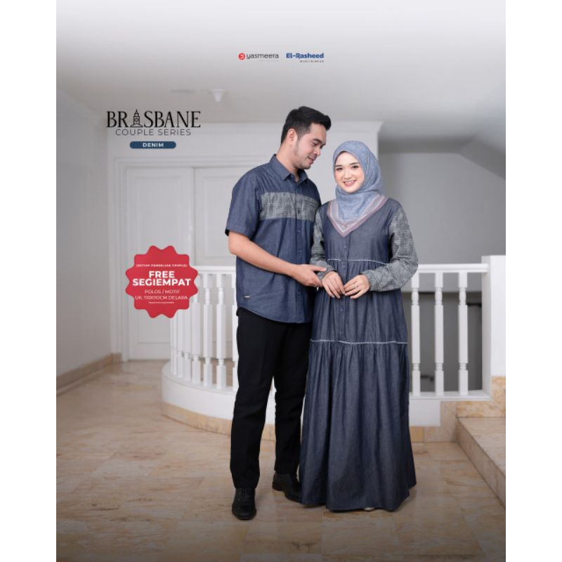 YASMEERA - COUPLE BRISBANE / GAMIS DENIM BEST SELLER