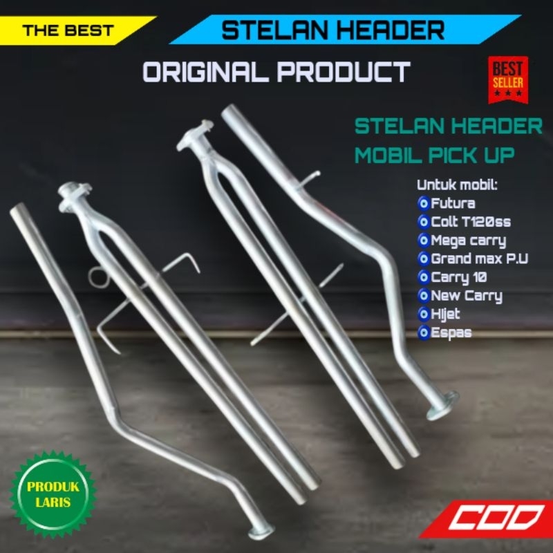 pipa knalpot untuk setelan header mobil pick up