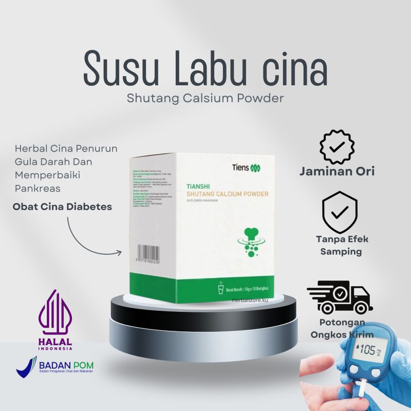 

Susu Labu Cina Untuk Diabetes Tianshi Shutang Calcium Powder