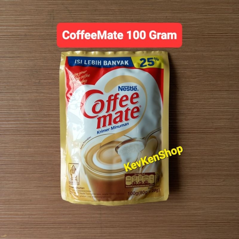 

Coffee Mate Kopi Krimer Pouch Creamer 80gram Free 20gram total 100 Gram Harga per Bungkus