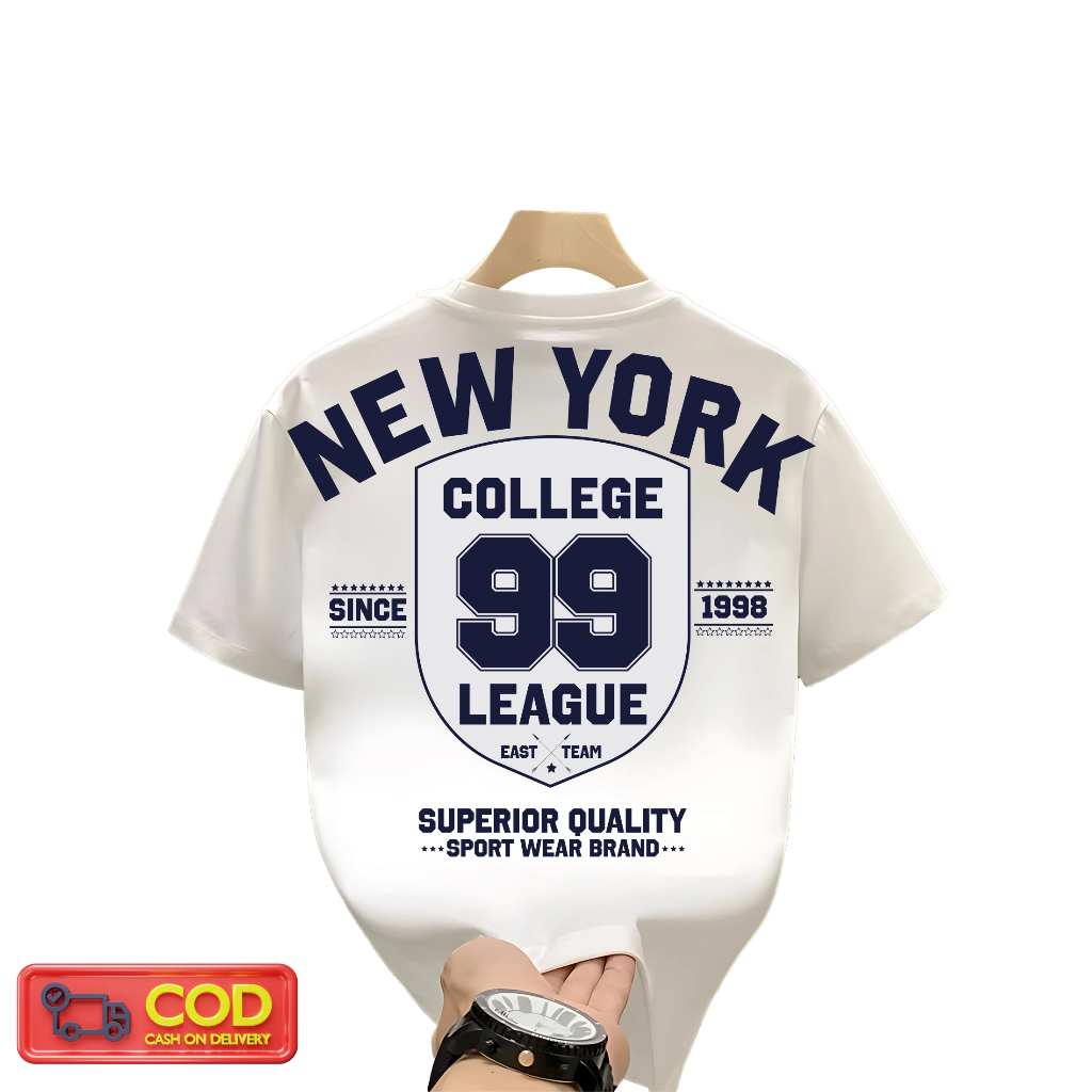 kaos distro import keren baju pria original premium katun kekinian warna putih