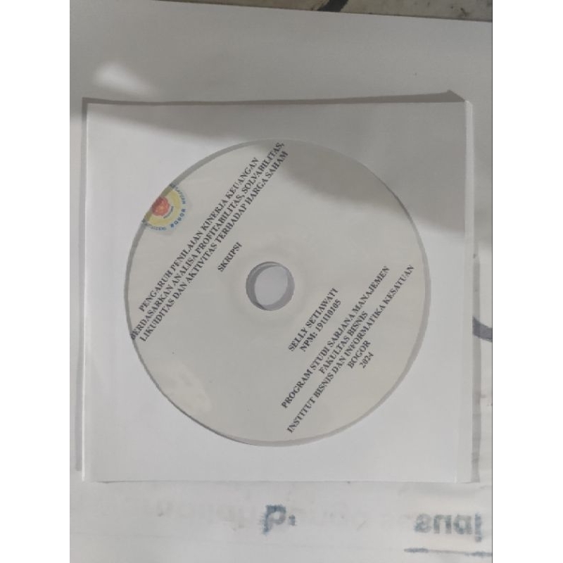 Burning CD - Untuk Skripsi DLL