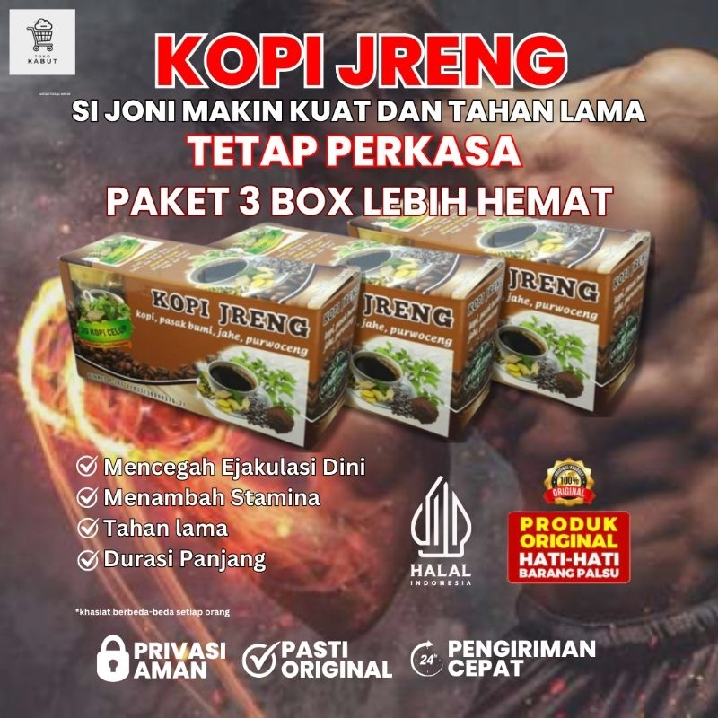 

Kopi jreng - 100% ORIGINAL menjaga kebugaran dan meningkatkan STAMINA PRIA