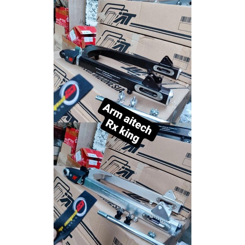 ARM AITECH RX KING SILVER DAN  HITAM