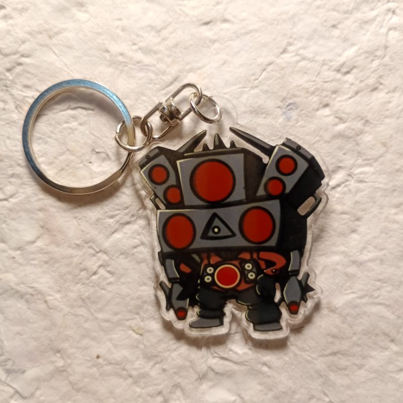 ganci speakerman skibidi toilet / keychain skibidi toilet speakerman