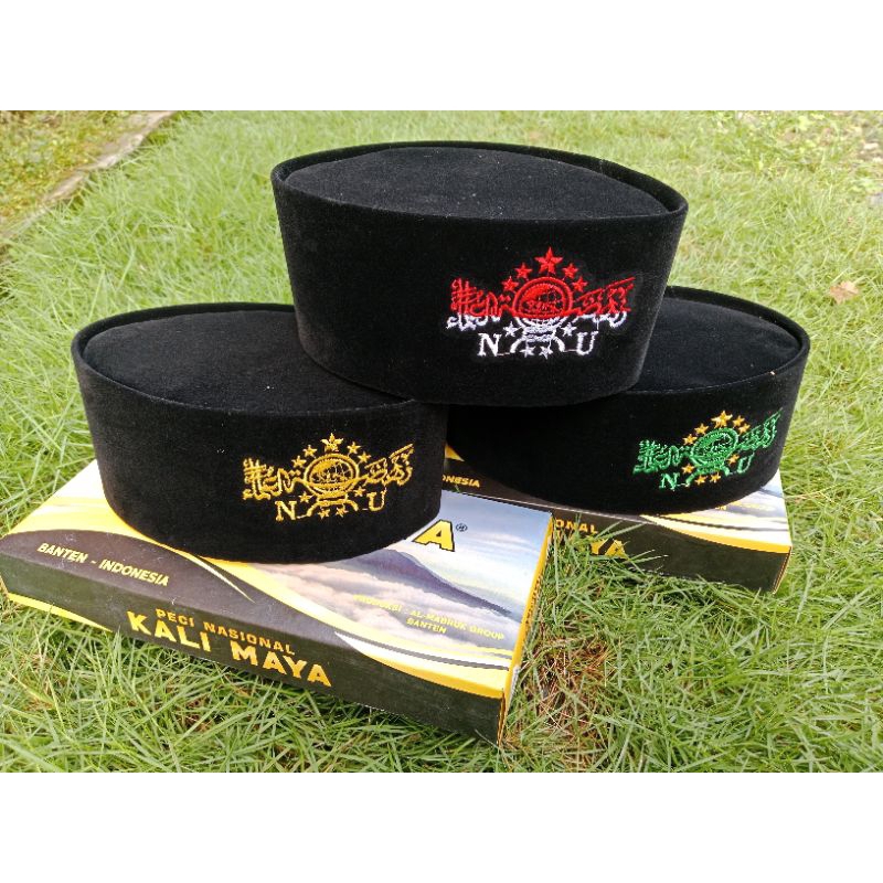 (COD) Peci NU 3 variasi warna NU HIJAU , NU Merah Putih, NU KUNING(GOLD)