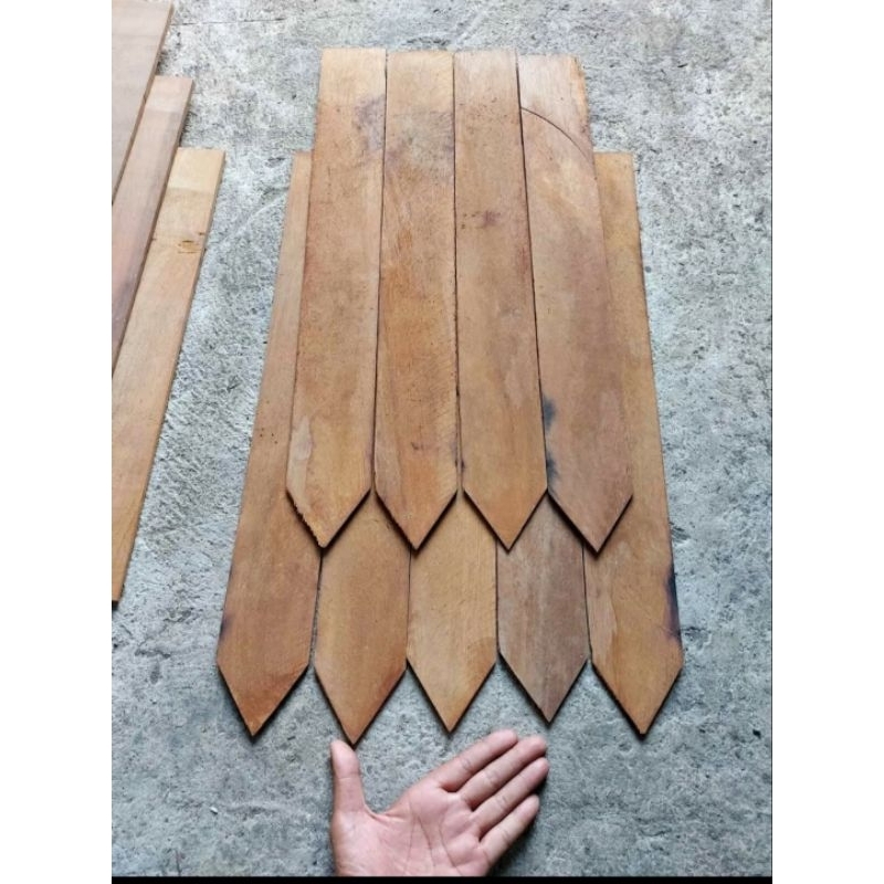 Atap Sirap Kayu Ulin kualitas bagus