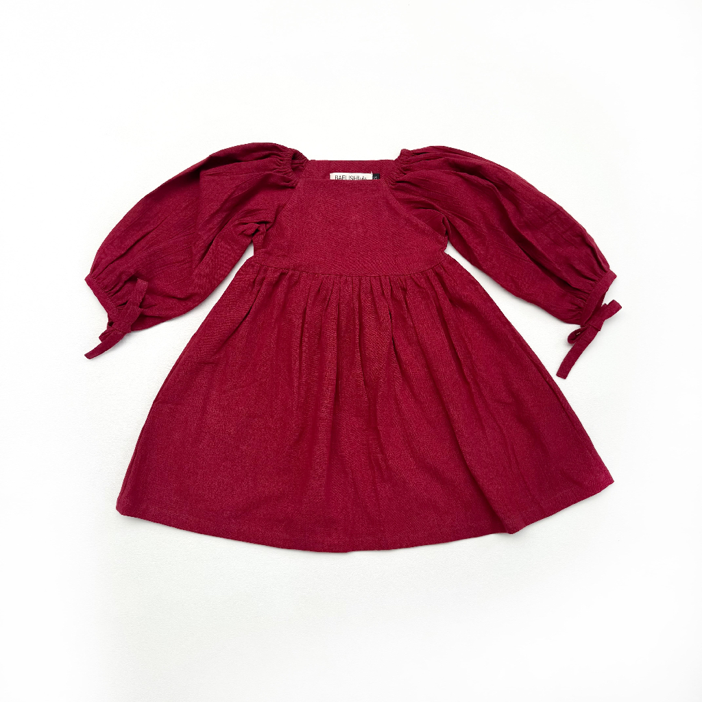 Shafa Midi Dress ( Baju Muslim Anak Perempuan & Bayi )