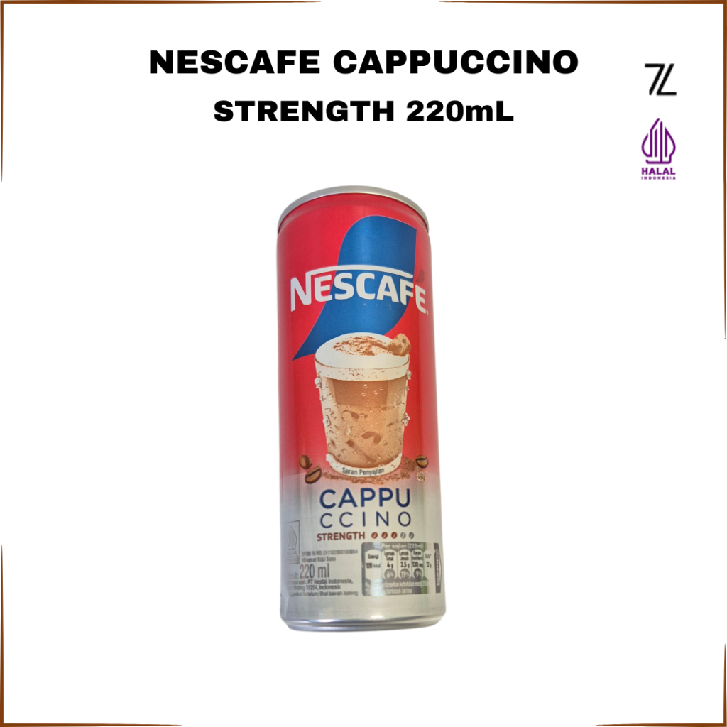 

Nescafe Cappuccino Minuman Kopi Susu Kaleng 220mL