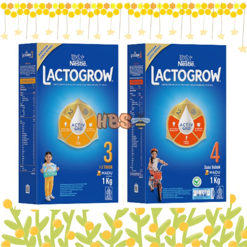 

SUSU LACTOGROW 3 DAN 4 1KG JATIM TERMURAH