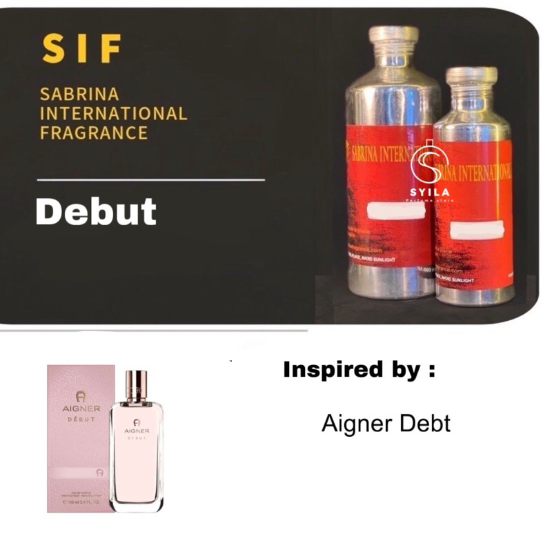 Bibit parfum debut 500 ml by SIF