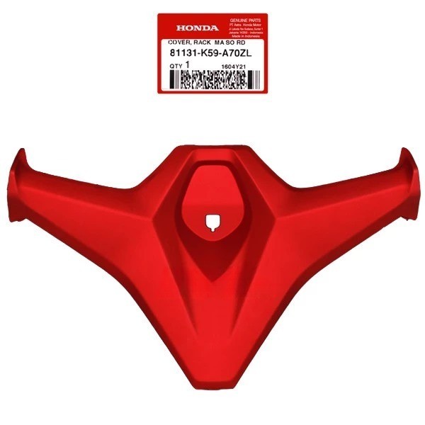 Cover Rak Laci (Merah Doff) – New Vario 150 K59J - 81131K59A70ZL