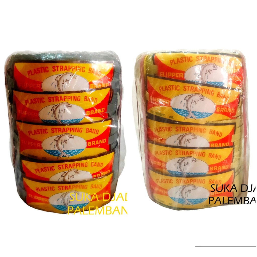 

Flipper Plastic Strapping Band. 1 ikat isi 5 Roll