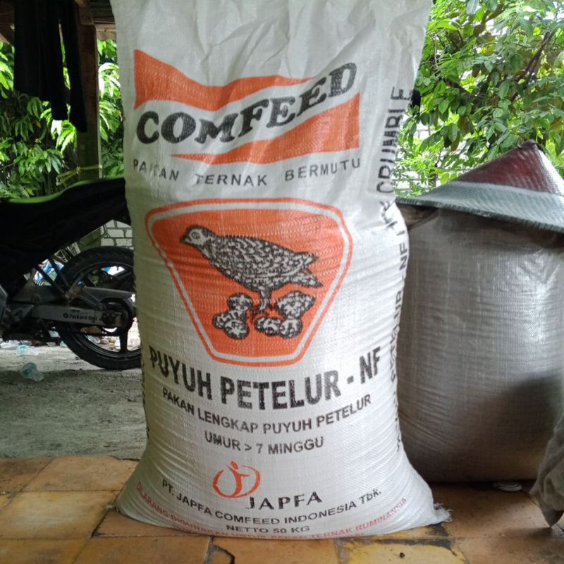 Pakan Puyuh Petelur Japfa Comfeed (Repack)