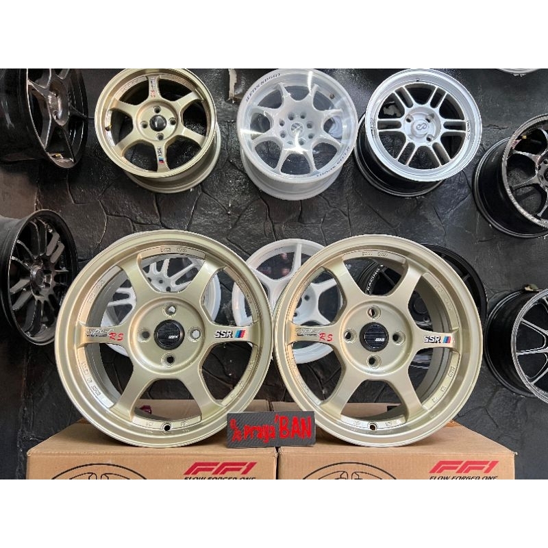 Velg SSR TYPE'C ring 16 Lebar 7 pcd 4x114 1set(4pcs)