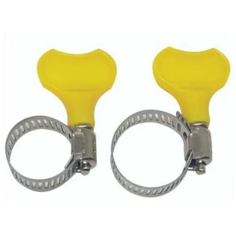 Stainless Klem Cincin Kuping Kabel Gas Elpiji / Selang Kran Air / Regulator slang