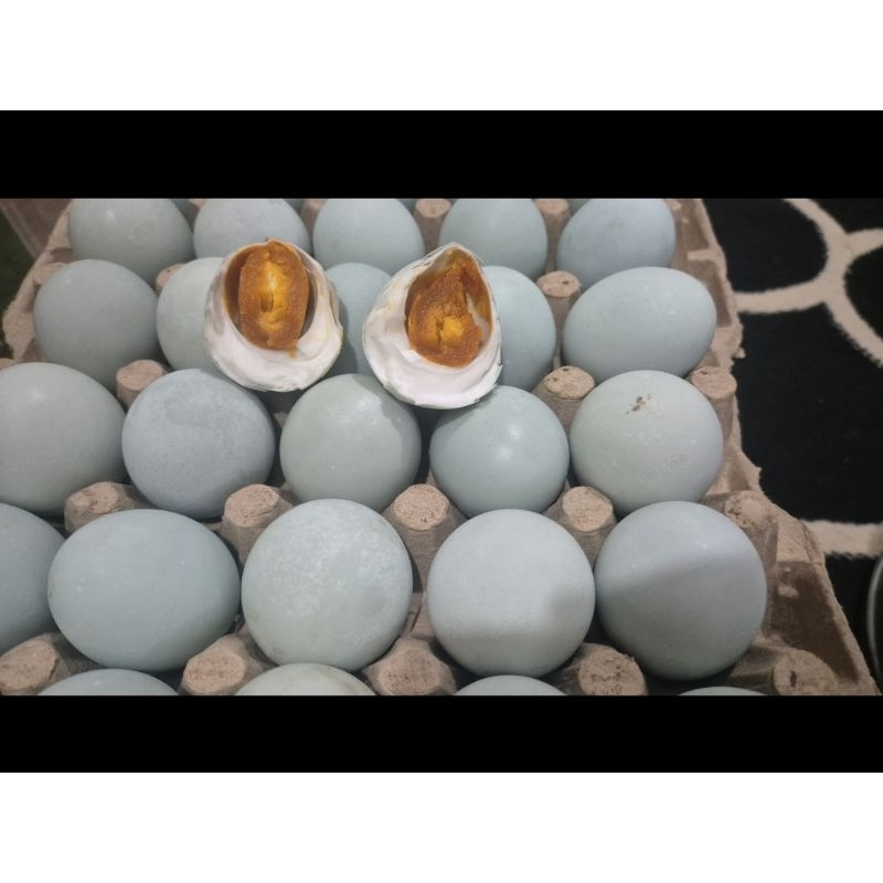 

Telur asin omega Dua putra(minimal 10 butir)