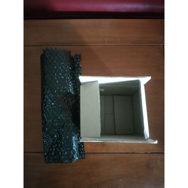 

Tambahan extra packing kardus + bubble wrap
