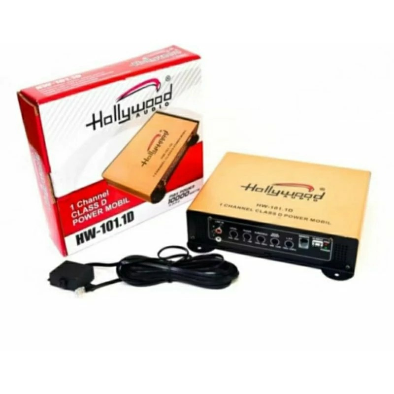 SIRLY Power monoblock hw-101.1D hollywood Amplifier Monoblok mobil car channel max power 1000 Watt