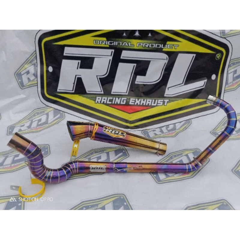 Knalpot Kobra Naga Diamond Vixion Satria Fu CBR R15 dll original RPL RACING EXHAUST INDONESIA