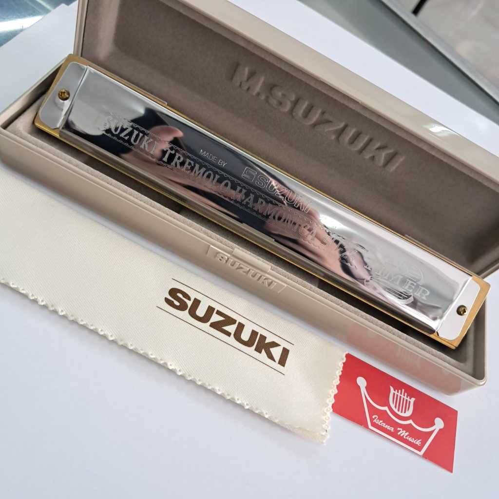 HARMONIKA TREMOLO CHROMATIC SUZUKI SCX 48 C