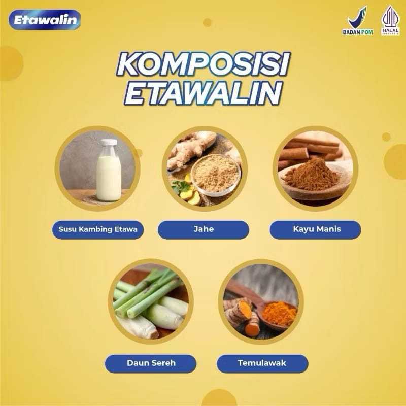 

Etawalin Susu Kambing Etawa Solusi Asam Urat dan Nyeri Sendi Official 1 paket