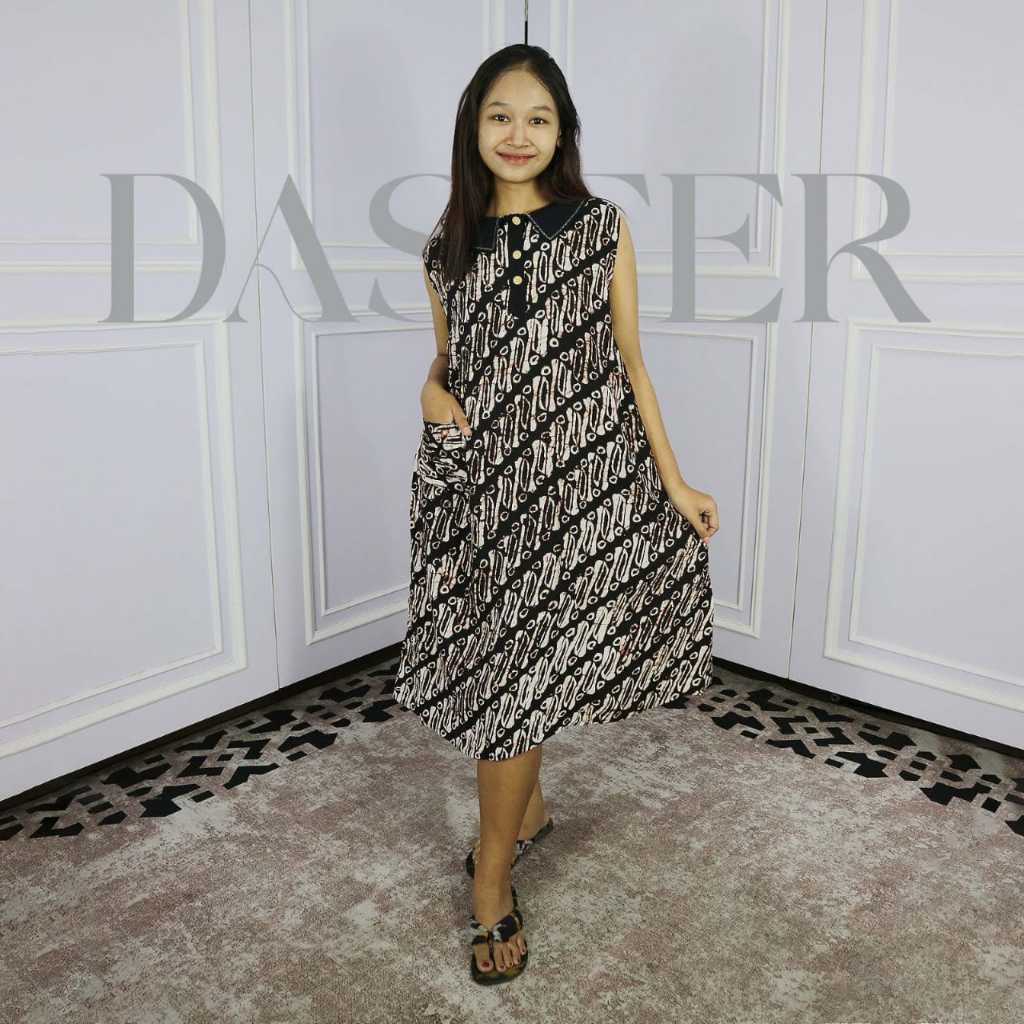 DASTER BATIK WANITA DASTER SANTUNG DASTER RUMAHAN RIA KENCANA
