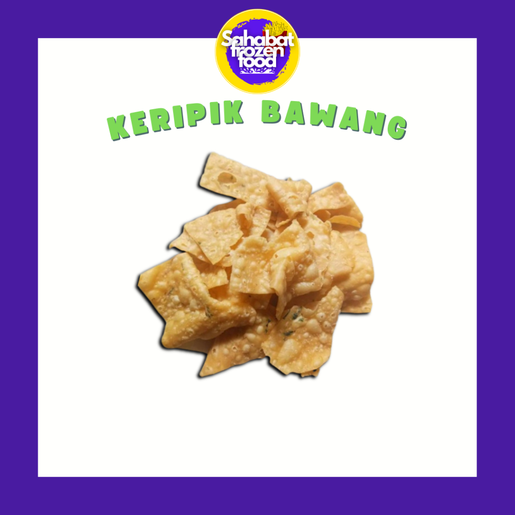 

Keripik Bawang Gurih Siap Saji